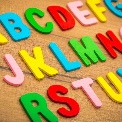 Letters of the alphabet