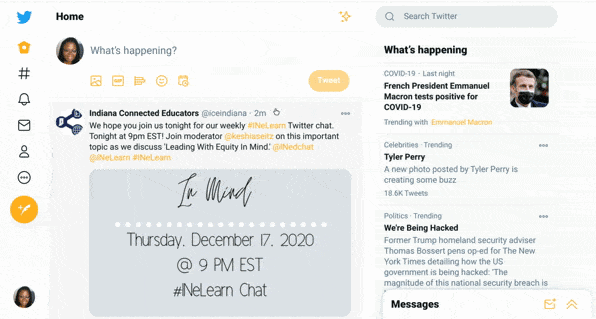 Twitter Home Page Optimized
