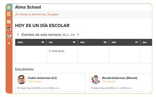 KInL Alma School Calendar screenshot Alma School Calendar screenshot