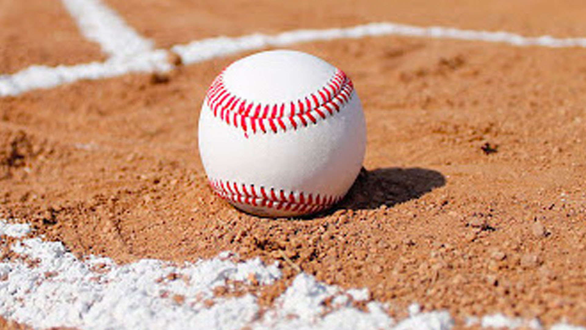 baseball in the dirt
