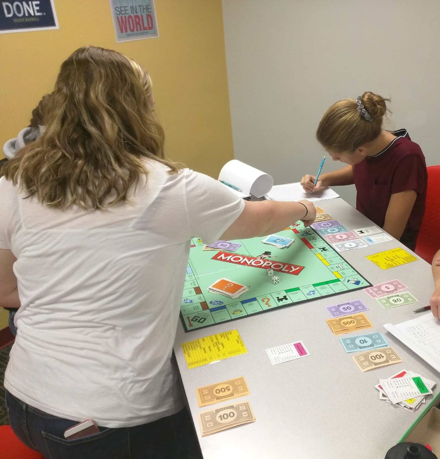 23415650_1114326498704994_194788875624899136_o Playing Monopoly.
