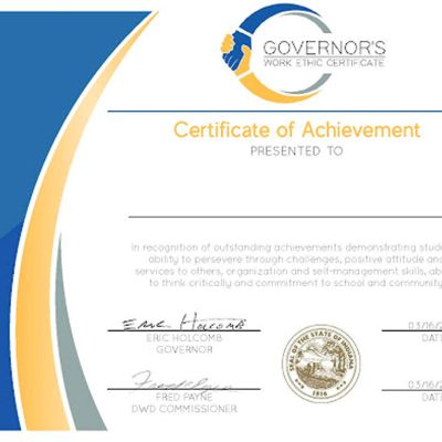 Certificate of Achievement