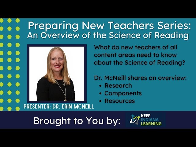 Brief Overview of the Science of Reading and Resources