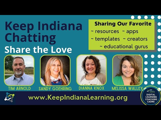 Keep Indiana Chatting Share the Love