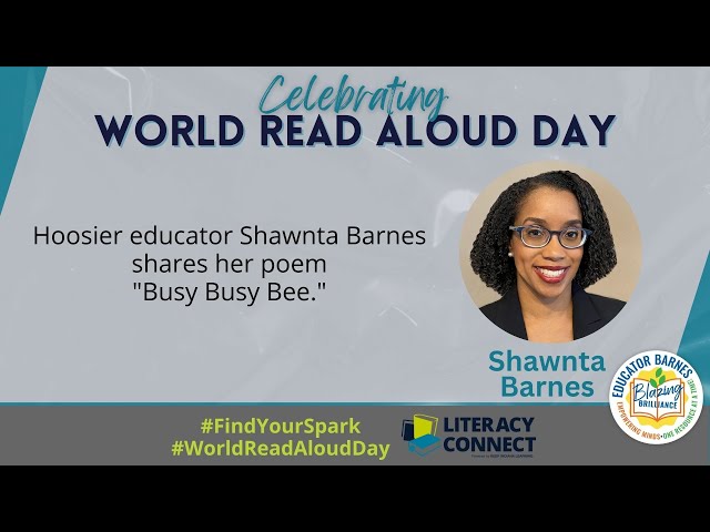 Shawnta Barnes poetry - World Read Aloud Day 2023