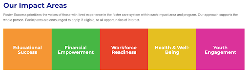 Our Impact Areas Our Impact Areas