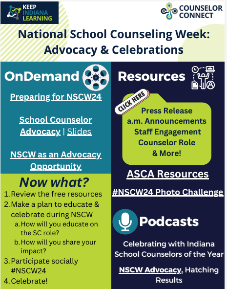 National School Counseling Week: Advocacy & Celebrations