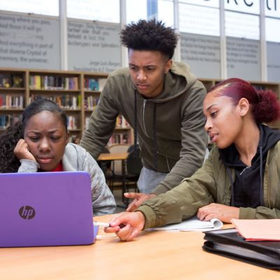 Deeper learning prepares students to apply content knowledge, think critically, and work collaboratively.