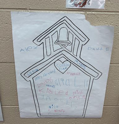 Picture with student names.