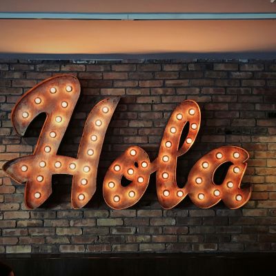 Hola - Wall Sign