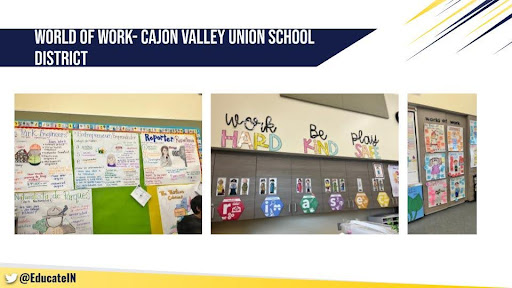 World of Work - Cajon Valley Union School District Images from the school.