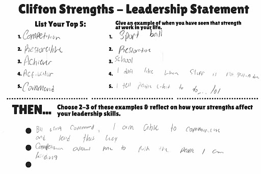 Screenshot Student Work